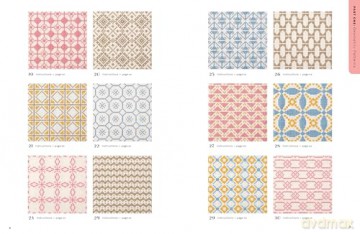 200 Japanese Cross Stitch Designs: Traditional, geometric, retro and floral patterns for mindful stitching - Saeko Endo [KSIĄŻKA]