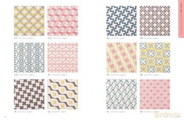 200 Japanese Cross Stitch Designs: Traditional, geometric, retro and floral patterns for mindful stitching - Saeko Endo [KSIĄŻKA]