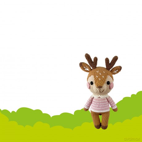 A Year of Amigurumi Friends: 24 cute animals to crochet month-by-month - Andreia Ferreira [KSIĄŻKA]