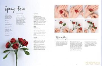 Crochet A Flower Bouquet: 35 crochet patterns for handmade flowers and foliage - Li Li [KSIĄŻKA]