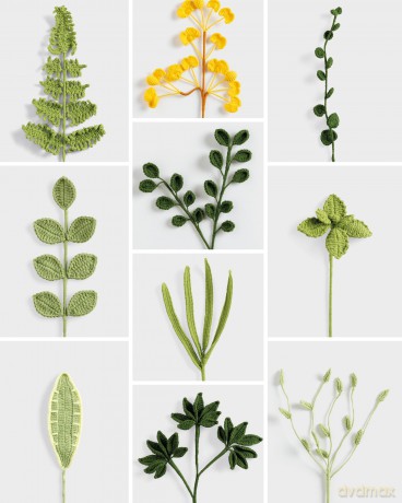 Crochet A Flower Bouquet: 35 crochet patterns for handmade flowers and foliage - Li Li [KSIĄŻKA]