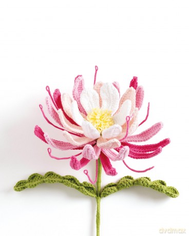 Crochet A Flower Bouquet: 35 crochet patterns for handmade flowers and foliage - Li Li [KSIĄŻKA]