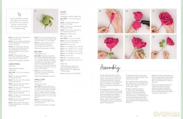 Crochet A Flower Bouquet: 35 crochet patterns for handmade flowers and foliage - Li Li [KSIĄŻKA]
