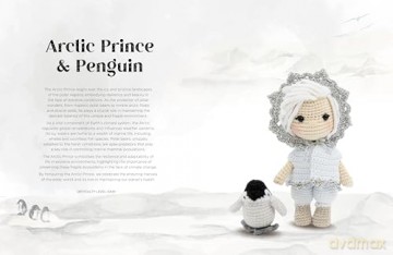 Crochet Dolls Inspired By Nature: 20 amigurumi toys celebrating the beauty of biodiversity - Nathalie Amiel [KSIĄŻKA]