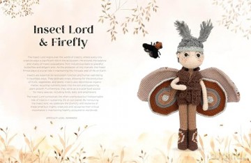 Crochet Dolls Inspired By Nature: 20 amigurumi toys celebrating the beauty of biodiversity - Nathalie Amiel [KSIĄŻKA]