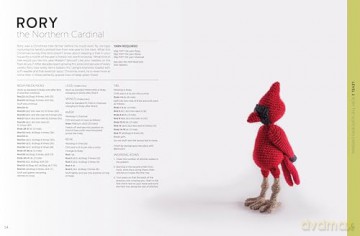 Edward's Menagerie: Birds - New Edition: Over 50 easy-to-make soft toy crochet bird patterns - Kerry Lord [KSIĄŻKA]