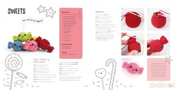 Kawaii Crochet Christmas: 40 super cute amigurumi patterns for the festive season: 3 - Melissa Bradley-Vatcher [KSIĄŻKA]