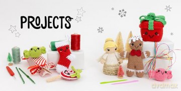 Kawaii Crochet Christmas: 40 super cute amigurumi patterns for the festive season: 3 - Melissa Bradley-Vatcher [KSIĄŻKA]
