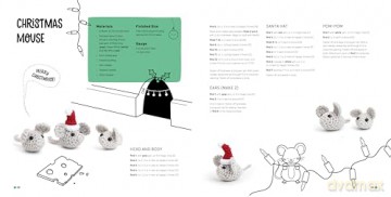Kawaii Crochet Christmas: 40 super cute amigurumi patterns for the festive season: 3 - Melissa Bradley-Vatcher [KSIĄŻKA]