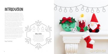 Kawaii Crochet Christmas: 40 super cute amigurumi patterns for the festive season: 3 - Melissa Bradley-Vatcher [KSIĄŻKA]