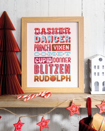 Merry Stitchmas: 24 fun and festive cross stitch designs (Stitchrovia) - Emma Congdon [KSIĄŻKA]