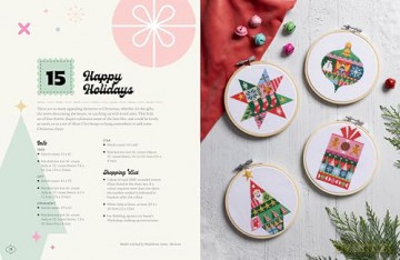 Merry Stitchmas: 24 fun and festive cross stitch designs (Stitchrovia) - Emma Congdon [KSIĄŻKA]