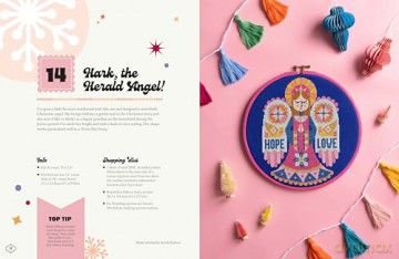 Merry Stitchmas: 24 fun and festive cross stitch designs (Stitchrovia) - Emma Congdon [KSIĄŻKA]