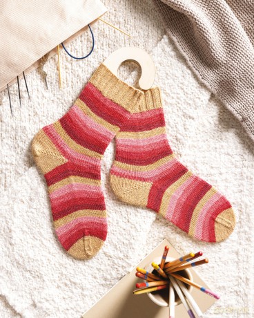 No Fear Sock Knitting: Take the worry out of sock knitting with this beginner's guide - Denise DeSantis [KSIĄŻKA]