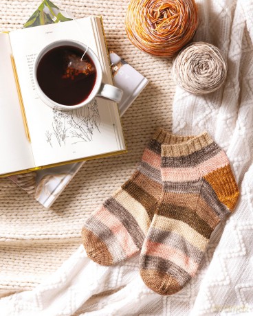 No Fear Sock Knitting: Take the worry out of sock knitting with this beginner's guide - Denise DeSantis [KSIĄŻKA]