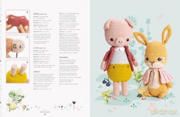 Peter Rabbit Crochet Toys: Adorable Amigurumi from the Tales of Beatrix Potter - Carla Mitrani [KSIĄŻKA]