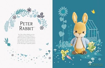 Peter Rabbit Crochet Toys: Adorable Amigurumi from the Tales of Beatrix Potter - Carla Mitrani [KSIĄŻKA]