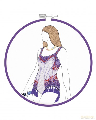 Stitch Stars: Taylor: Over 20 unofficial embroidery patterns for stitchy superfans - Emily Middleton [KSIĄŻKA]