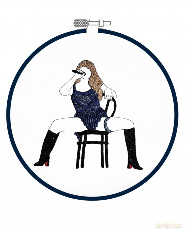 Stitch Stars: Taylor: Over 20 unofficial embroidery patterns for stitchy superfans - Emily Middleton [KSIĄŻKA]