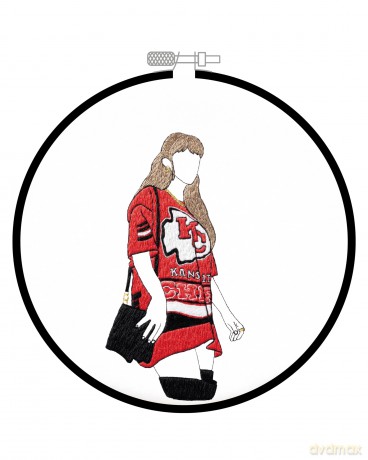 Stitch Stars: Taylor: Over 20 unofficial embroidery patterns for stitchy superfans - Emily Middleton [KSIĄŻKA]