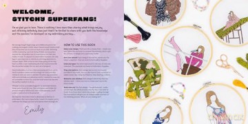 Stitch Stars: Taylor: Over 20 unofficial embroidery patterns for stitchy superfans - Emily Middleton [KSIĄŻKA]