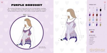 Stitch Stars: Taylor: Over 20 unofficial embroidery patterns for stitchy superfans - Emily Middleton [KSIĄŻKA]