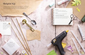 The Bouquet in a Book: Pre-punched pages to press out and make paper flowers - Prudence Rogers [KSIĄŻKA]