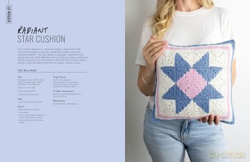 The Granny Square Crochet Bible: Everything you need to know about how to crochet granny squares - Lynne Rowe [KSIĄŻKA]