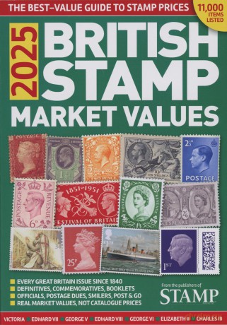 2025 British Stamp Market Values - Guy Thomas [KSIĄŻKA]