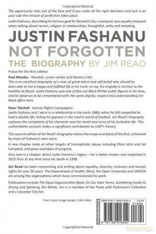 Justin Fashanu. Not Forgotten. The Biography - Jim Read [KSIĄŻKA]