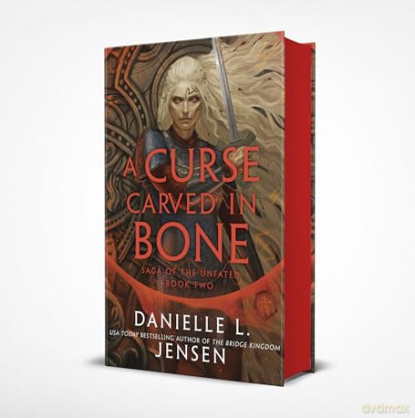 A Curse Carved in Bone: The breathtaking sequel to the No. 1 Sunday Times bestselling romantasy sensation - Danielle L. Jensen [KSIĄŻKA]