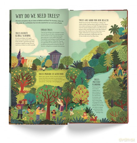 Make and Play: Build A Tree: Build a 30cm Oak Tree! Includes a 32-page Book and 40+ Model Pieces - Philippa Forrester [KSIĄŻKA]