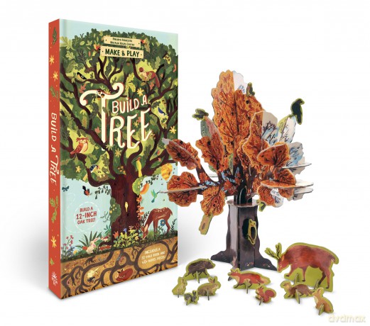 Make and Play: Build A Tree: Build a 30cm Oak Tree! Includes a 32-page Book and 40+ Model Pieces - Philippa Forrester [KSIĄŻKA]
