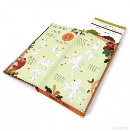 Make and Play: Build A Tree: Build a 30cm Oak Tree! Includes a 32-page Book and 40+ Model Pieces - Philippa Forrester [KSIĄŻKA]