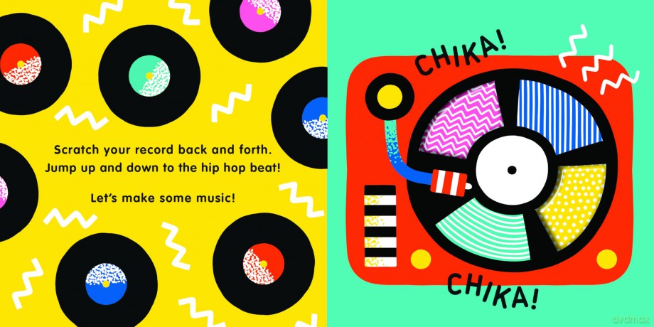 My Busy Music Book!: A Playful Music Book with Pages to Twang, Bang, and Rattle! - Design Eye [KSIĄŻKA]