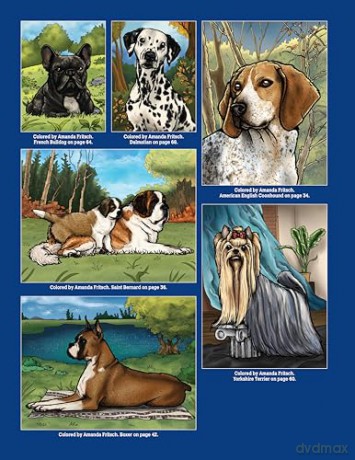 AKC Ultimate Dog Coloring Book: Color and Learn About the Golden Retriever, French Bulldog, German Shepherd Dog, and Other Popular Breeds - American Kennel Club [KSIĄŻKA]