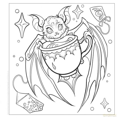 Creepy Curiosities Coloring Book: Eerie Designs to Terrify and Delight - Lois Goody [KSIĄŻKA]