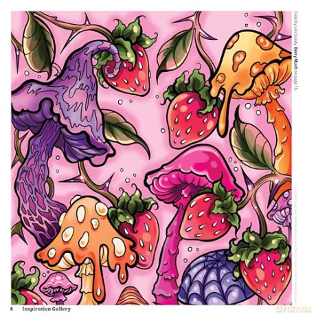 Creepy Curiosities Coloring Book: Eerie Designs to Terrify and Delight - Lois Goody [KSIĄŻKA]