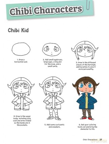 Drawing Cartoons Step by Step: 200 Lessons for Drawing Cartoons, Comics, and Graphic Novels Like a Pro - Jerry King [KSIĄŻKA]