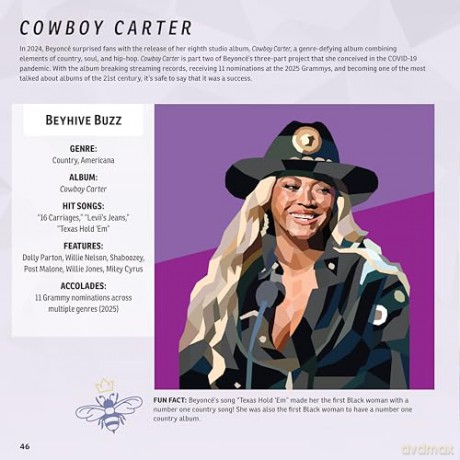 Ultimate Beyonce Sticker Mosaic Art: 12 Beautiful Portraits, Gallery, Fun Facts - Logan Powell [KSIĄŻKA]