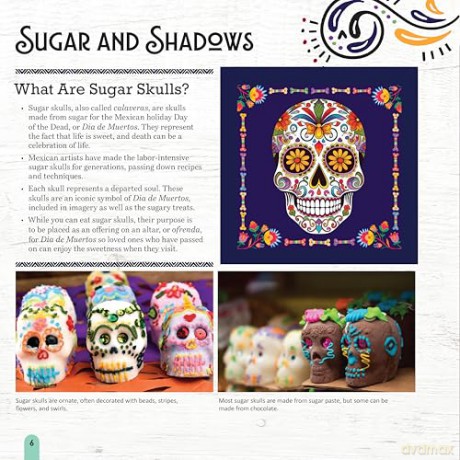 Ultimate Sugar Skulls Sticker Painting: 10 Day of the Dead Masterpieces - Logan Powell [KSIĄŻKA]
