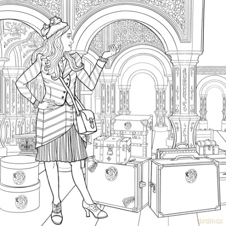 Wicked Official Coloring Book: (Universal Pictures Wicked) - Carolina Zambrano [KSIĄŻKA]
