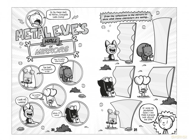 Bunny vs Monkey: The Whopping World of Puzzles (a Phoenix Comic Book, from the million-selling Jamie Smart, Illustrator of the Year) - Jamie Smart [KSIĄŻKA]