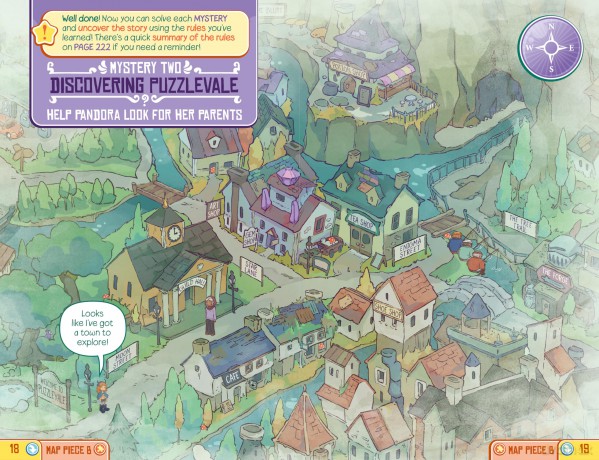 Pandora in Puzzlevale: The Secret Town (a Phoenix Comic Book) - Paul Duffield [KSIĄŻKA]