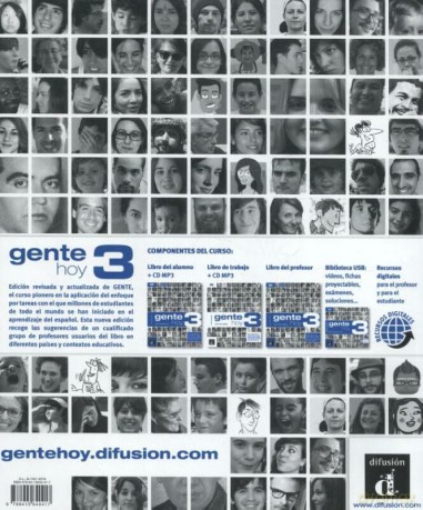 Gente hoy 3 - Libro de trabajo - Curso de espanol + audio MP3. B2: Libro de trabajo + MP3 descargable 3 (B2) - Ernesto Martin Peris [KSIĄŻKA]