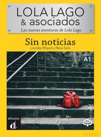 Sin noticias + audio online: Sin noticias (A1) - libro + MP3 descargable - Lourdes Miquel [KSIĄŻKA]