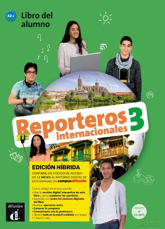 Reporteros internacionales 3 - Edicion hibrida - Libro del alumno. A2+: Libro del alumno + MP3 CD 3 (A2+) - EDICION HIBR - Barbara Various authors [KSIĄŻKA]
