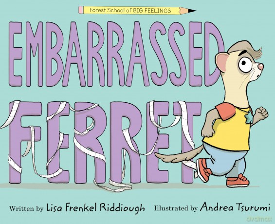 Embarrassed Ferret (Forest School of Big Feelings) - Lisa Frenkel Riddiough [KSIĄŻKA]