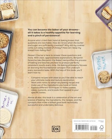Dessert Course: Lessons in the Whys and Hows of Baking - Author Benjamin Delwiche [KSIĄŻKA]