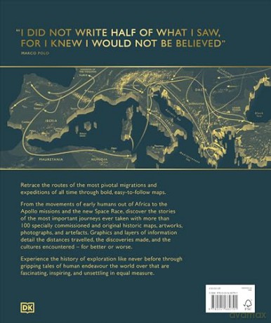 Exploration Map by Map: From Migrations and Encounters to Voyages and Discoveries (DK History Map by Map) - DK [KSIĄŻKA]